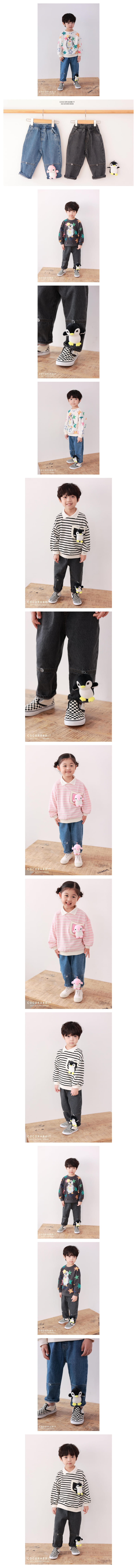 Coco Rabbit - Korean Children Fashion - #toddlerclothing - Penguin Jeans