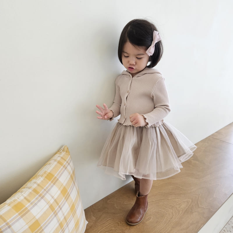 Color - Korean Children Fashion - #Kfashion4kids - Gogo Hoody Cardigan
