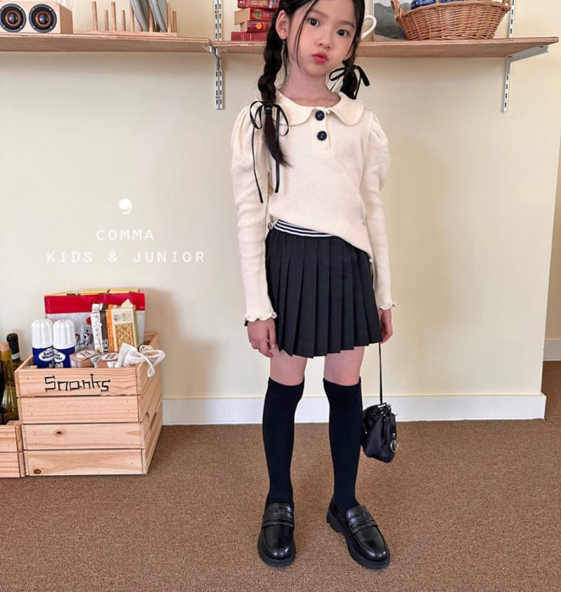 Comma - Korean Children Fashion - #discoveringself - Wrinkle Skirt