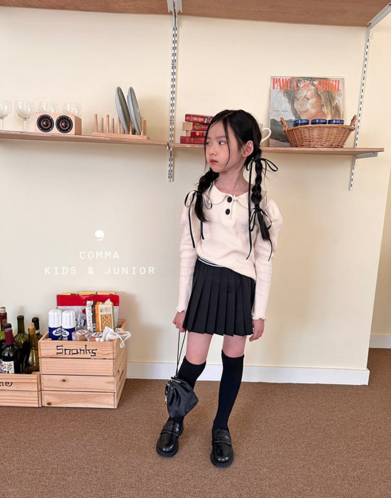 Comma - Korean Children Fashion - #fashionkids - Wrinkle Skirt - 2