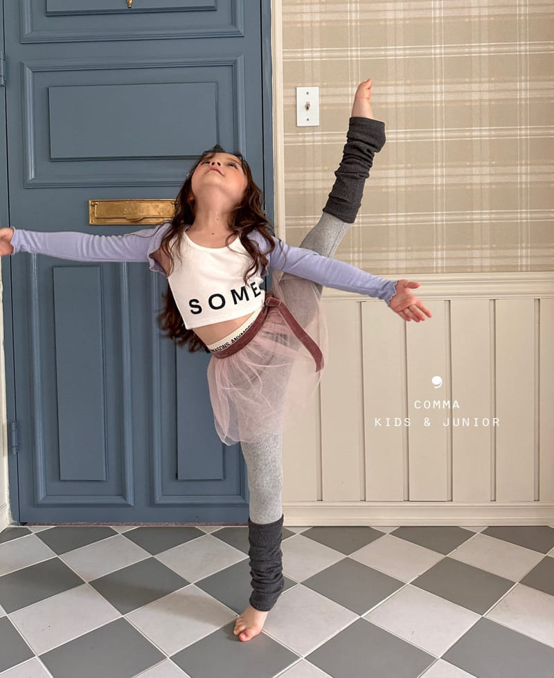 Comma - Korean Children Fashion - #kidsstore - Band Leggings - 10
