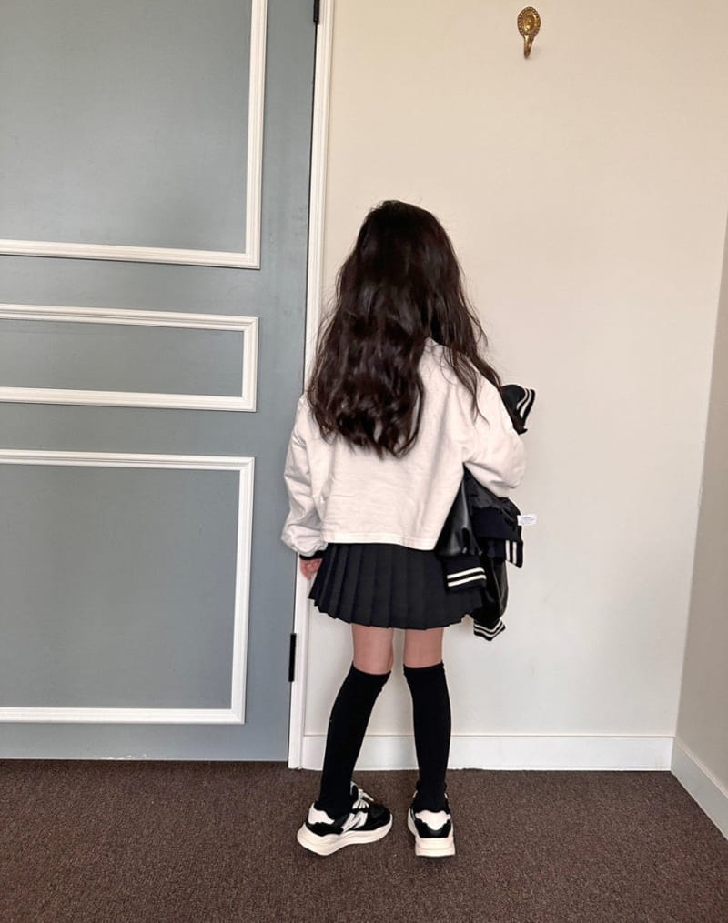 Comma - Korean Children Fashion - #kidzfashiontrend - Wrinkle Skirt - 5