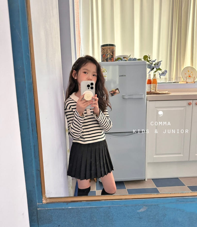 Comma - Korean Children Fashion - #magicofchildhood - Wrinkle Skirt - 8