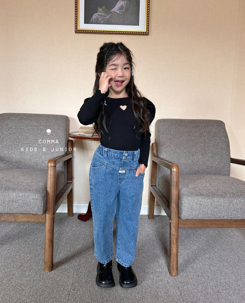 Comma - Korean Children Fashion - #magicofchildhood - Puff Pounching Tee - 3