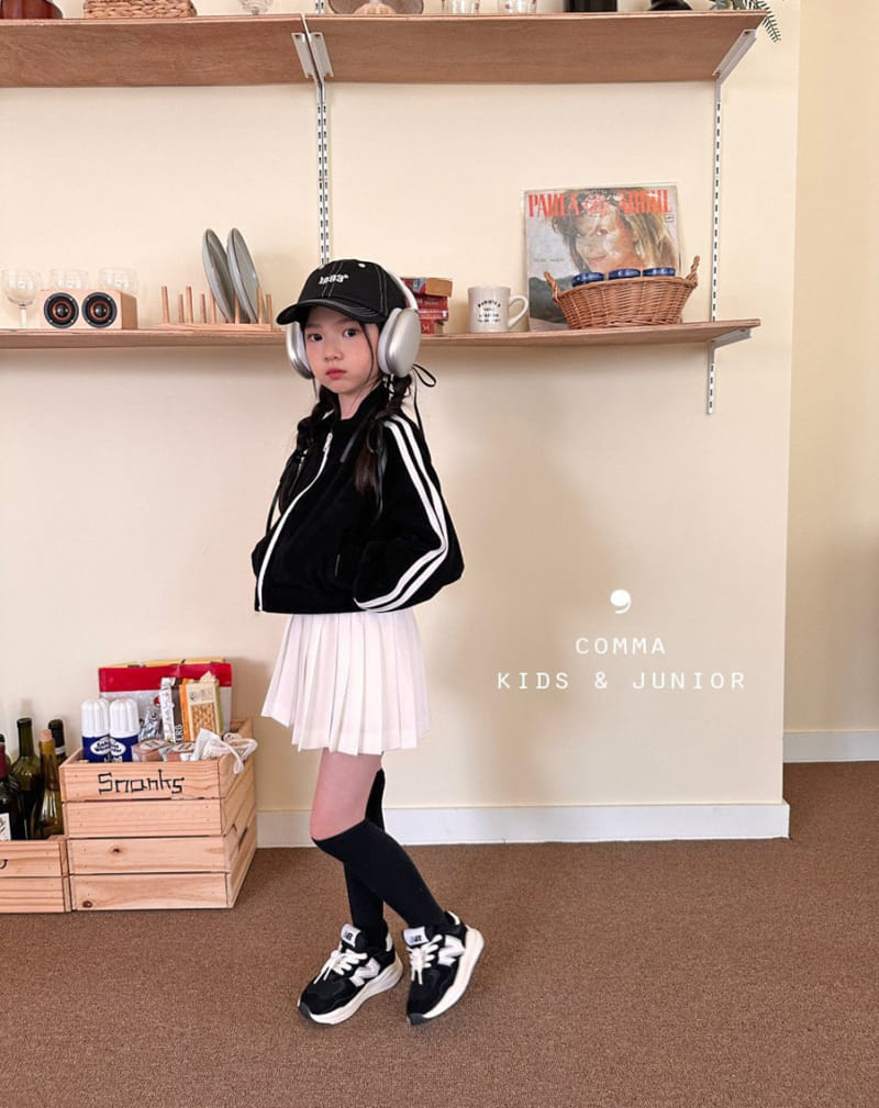 Comma - Korean Children Fashion - #todddlerfashion - Wrinkle Skirt - 11