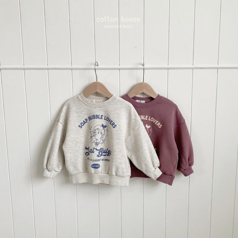 Cotton House - Korean Children Fashion - #childrensboutique - Bubble Sweatshirt - 4