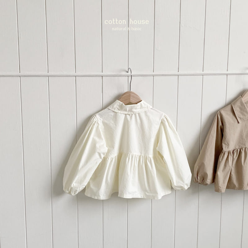 Cotton House - Korean Children Fashion - #designkidswear - Collar Blouse - 7