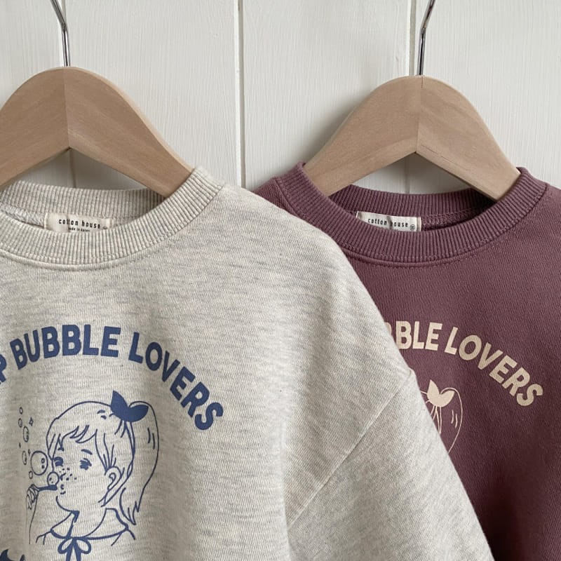 Cotton House - Korean Children Fashion - #discoveringself - Bubble Sweatshirt - 5
