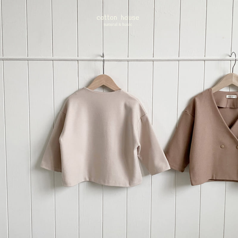 Cotton House - Korean Children Fashion - #kidsstore - NO Collar Jacket - 6