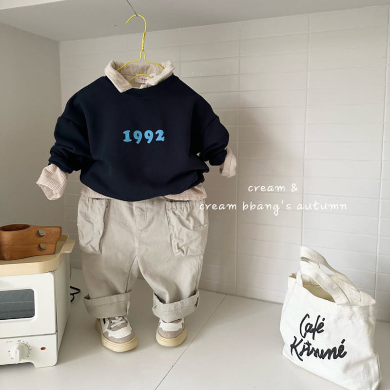 Cream Bbang - Korean Children Fashion - #childofig - 1992 Sweatshirt - 5
