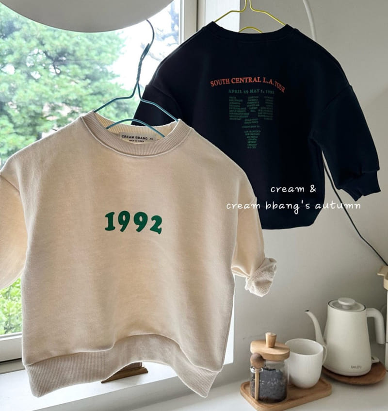 Cream Bbang - Korean Children Fashion - #childrensboutique - 1992 Sweatshirt - 6