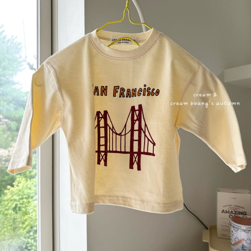 Cream Bbang - Korean Children Fashion - #childrensboutique - San Francisco Tee - 11