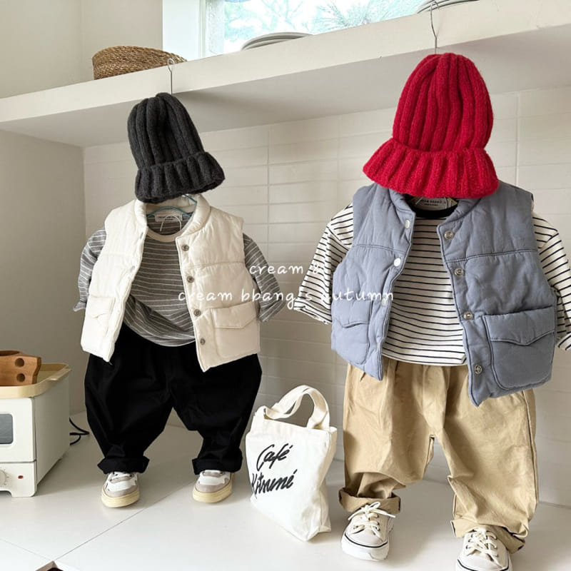 Cream Bbang - Korean Children Fashion - #designkidswear - Specail Stripes Tee - 11