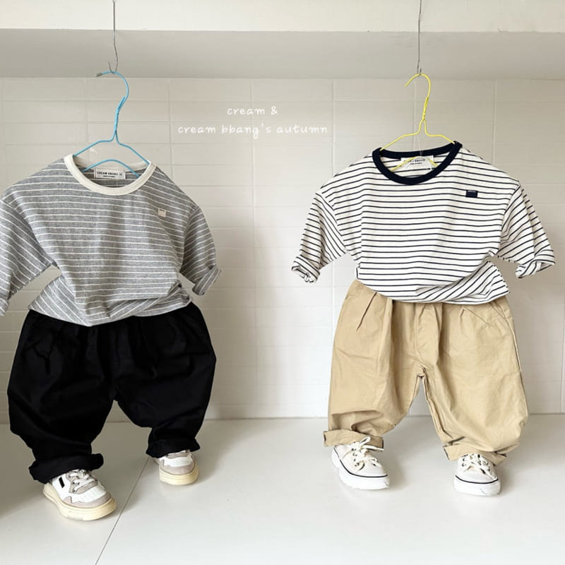 Cream Bbang - Korean Children Fashion - #discoveringself - Specail Stripes Tee - 12