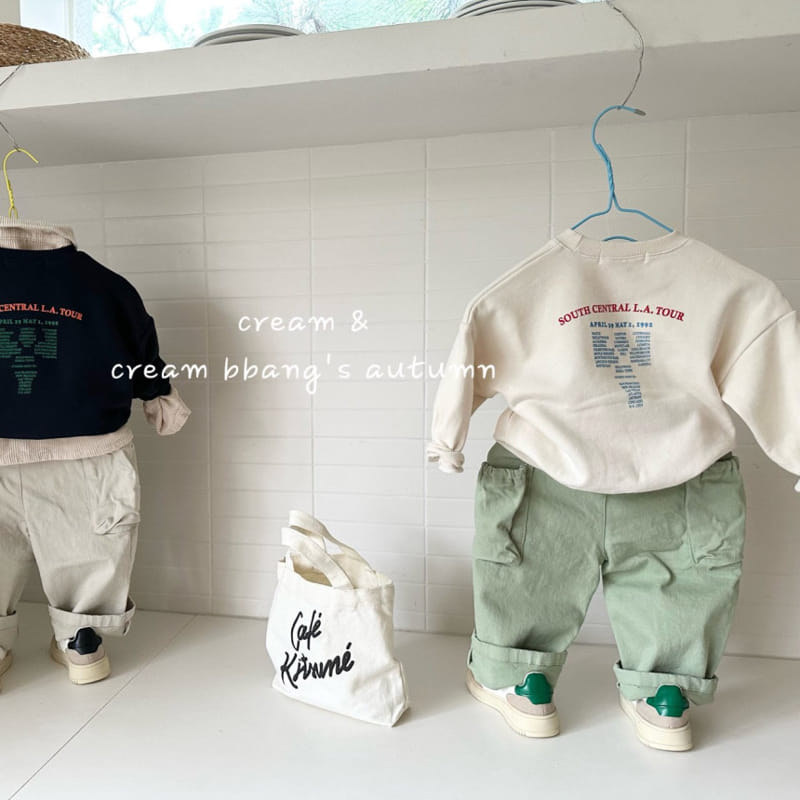 Cream Bbang - Korean Children Fashion - #discoveringself - Band Pants - 12