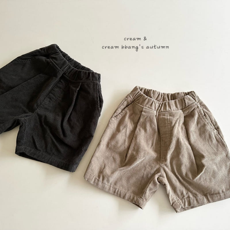 Cream Bbang - Korean Children Fashion - #fashionkids - Rib Shorts