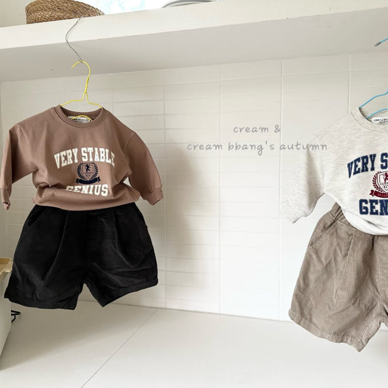 Cream Bbang - Korean Children Fashion - #kidsshorts - Rib Shorts - 2