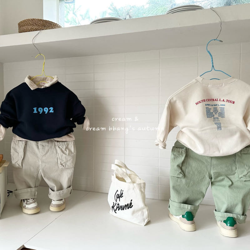 Cream Bbang - Korean Children Fashion - #kidzfashiontrend - 1992 Sweatshirt - 12