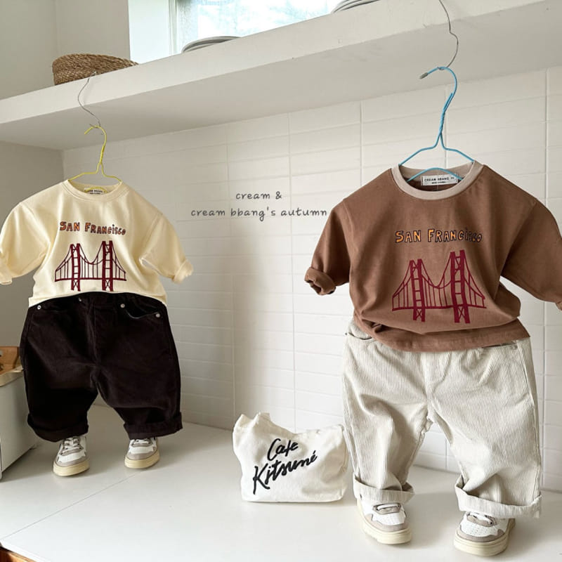 Cream Bbang - Korean Children Fashion - #minifashionista - San Francisco Tee - 7
