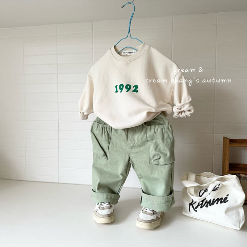 Cream Bbang - Korean Children Fashion - #toddlerclothing - 1992 Sweatshirt - 4