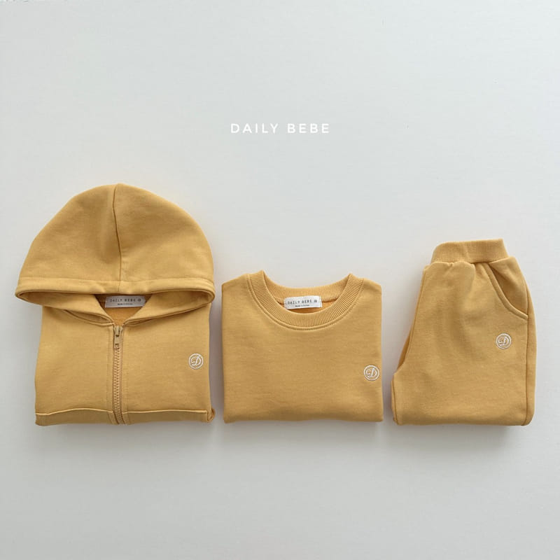 Daily Bebe - Korean Children Fashion - #stylishchildhood - D Embrodiery Sweatshirt - 4