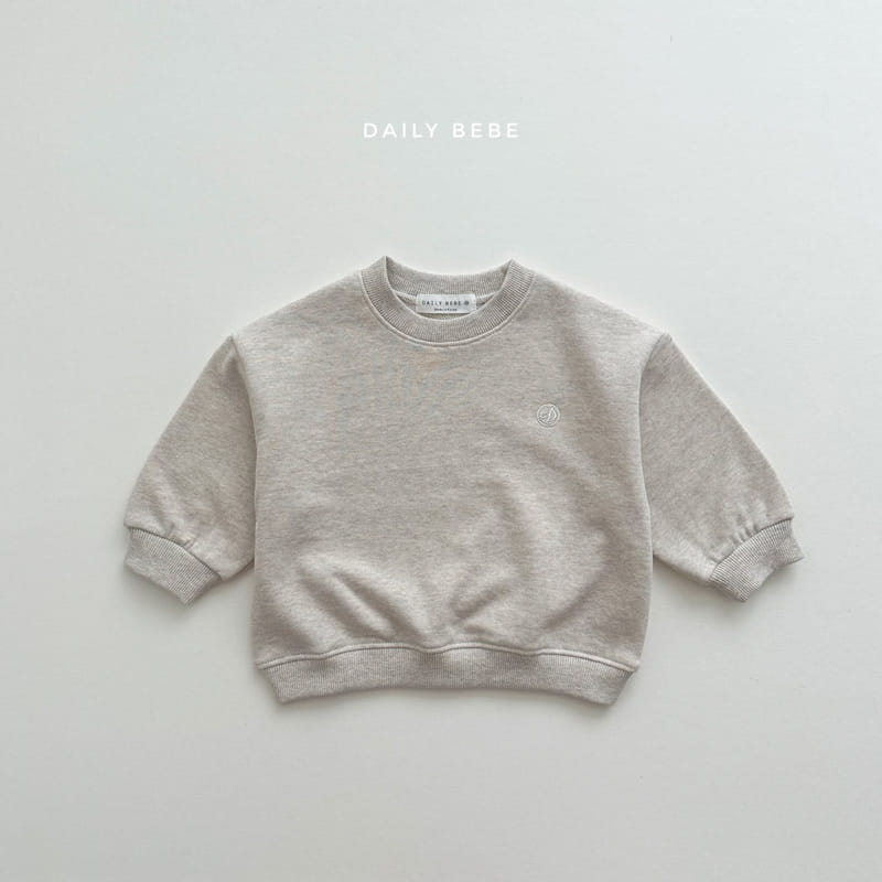 Daily Bebe - Korean Children Fashion - #childrensboutique - D Embrodiery Sweatshirt - 5
