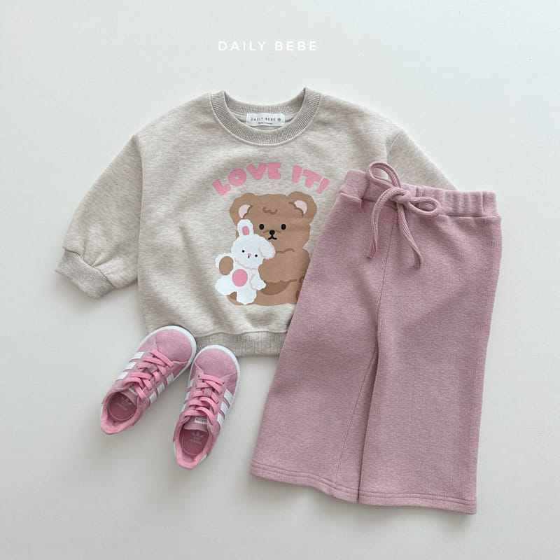 Daily Bebe - Korean Children Fashion - #childrensboutique - Love It Sweatshirt - 3