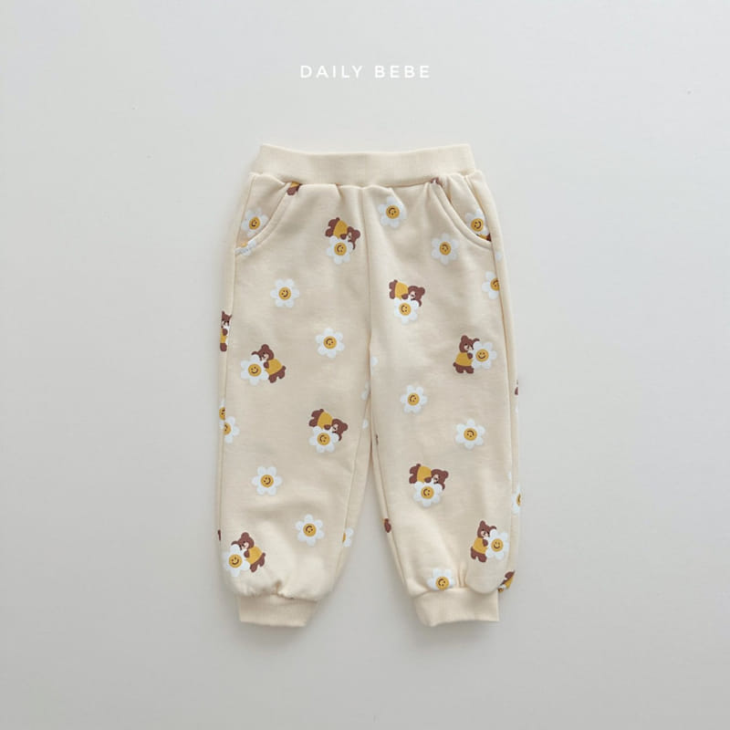 Daily Bebe - Korean Children Fashion - #childrensboutique - Smile Top Bottom Set - 4