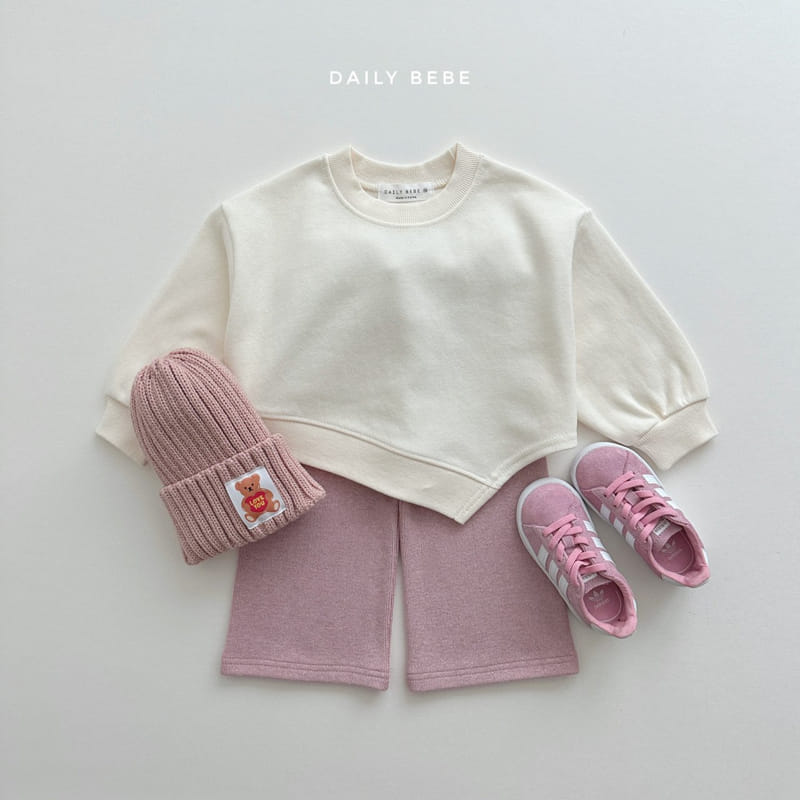 Daily Bebe - Korean Children Fashion - #designkidswear - Unbal Sweatshirt - 4
