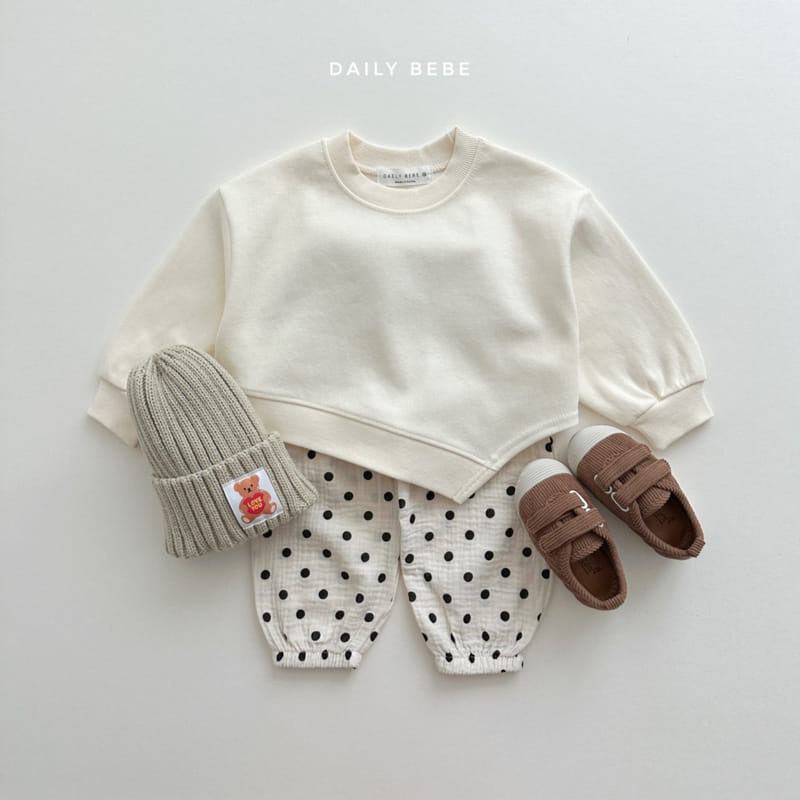 Daily Bebe - Korean Children Fashion - #fashionkids - Unbal Sweatshirt - 5