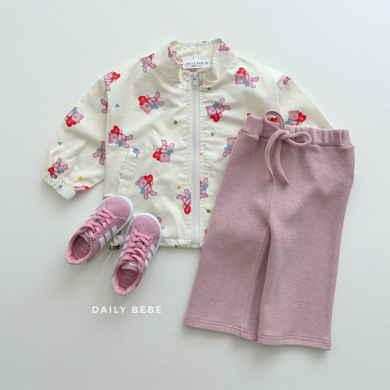 Daily Bebe - Korean Children Fashion - #kidsshorts - Pettern Windbreaker - 2