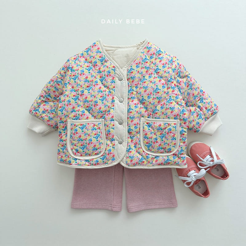 Daily Bebe - Korean Children Fashion - #kidsstore - Flower Jumper - 2