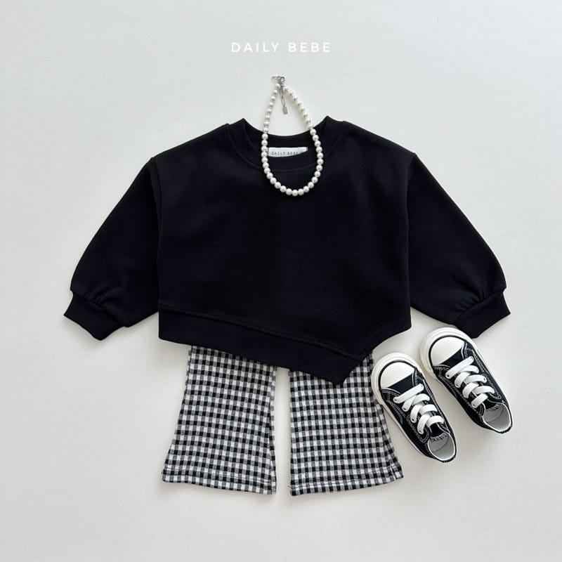 Daily Bebe - Korean Children Fashion - #littlefashionista - Unbal Sweatshirt - 10
