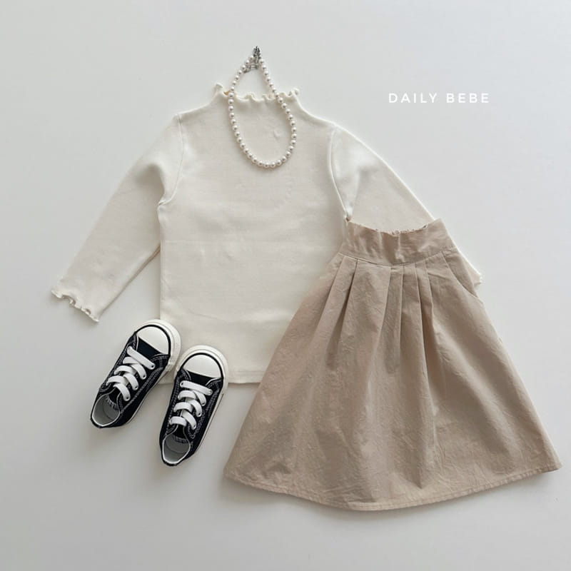 Daily Bebe - Korean Children Fashion - #magicofchildhood - Frill Tee - 3