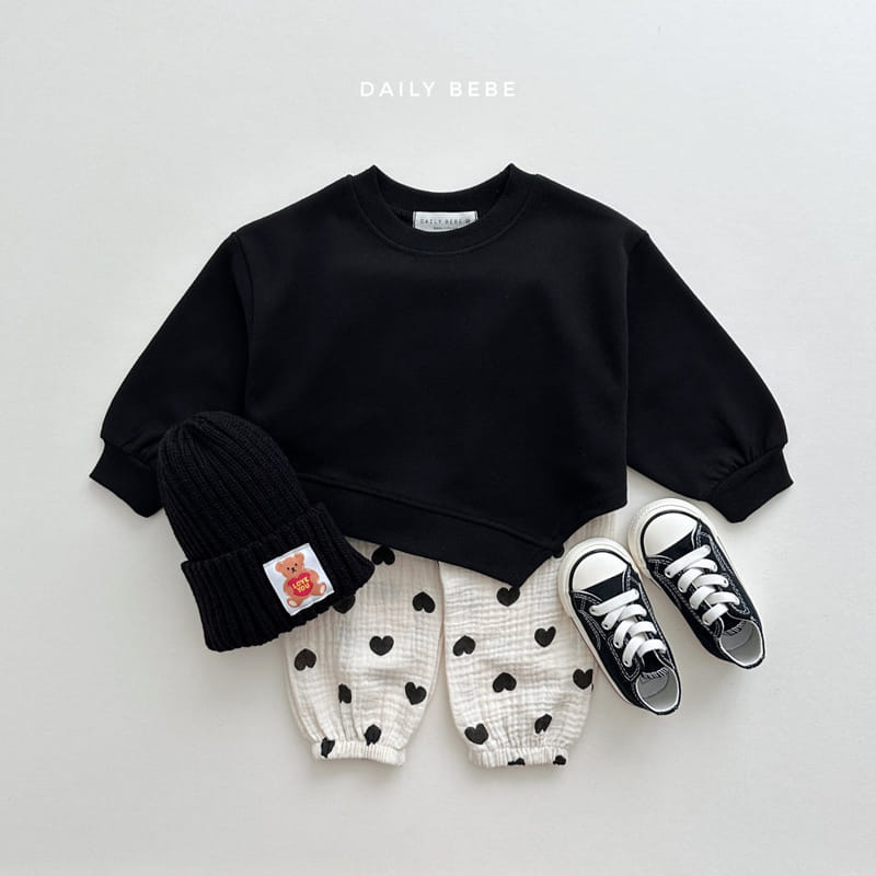 Daily Bebe - Korean Children Fashion - #minifashionista - Unbal Sweatshirt - 12