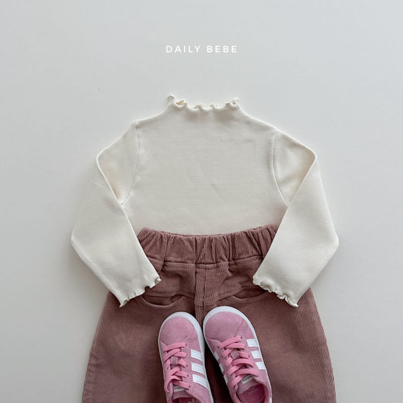 Daily Bebe - Korean Children Fashion - #prettylittlegirls - Frill Tee - 5