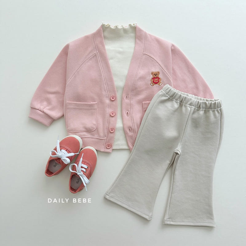 Daily Bebe - Korean Children Fashion - #toddlerclothing - Bootscut Pants - 4