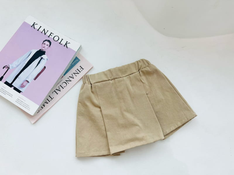 Dore Dore - Korean Children Fashion - #childofig - Mus Wrinkle Skirt Pants - 11