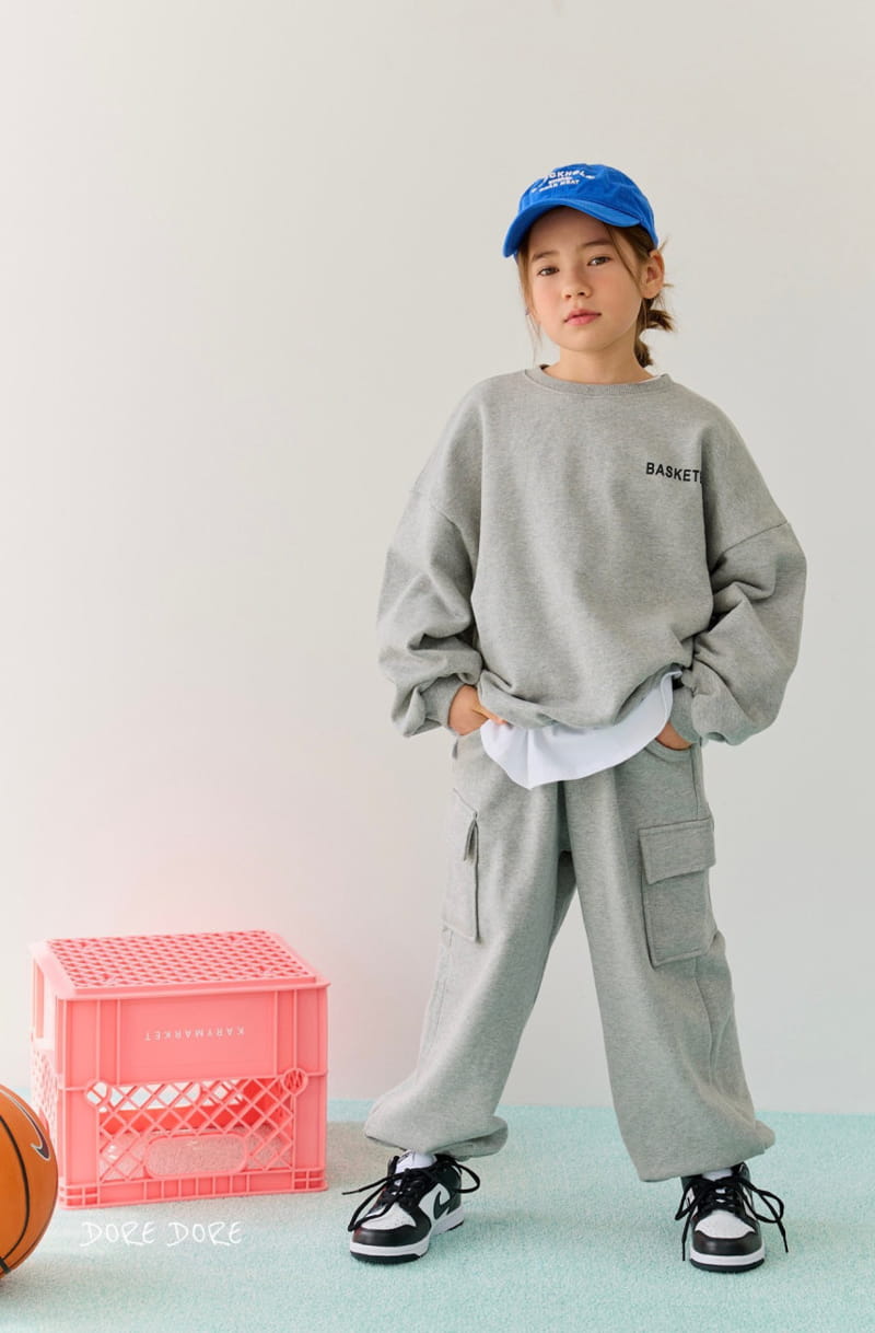 Dore Dore - Korean Children Fashion - #discoveringself - Basket Sweatshirt - 2