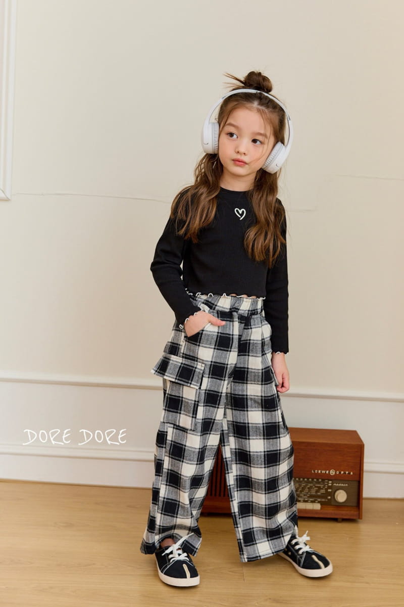 Dore Dore - Korean Children Fashion - #fashionkids - Terry Tee - 5