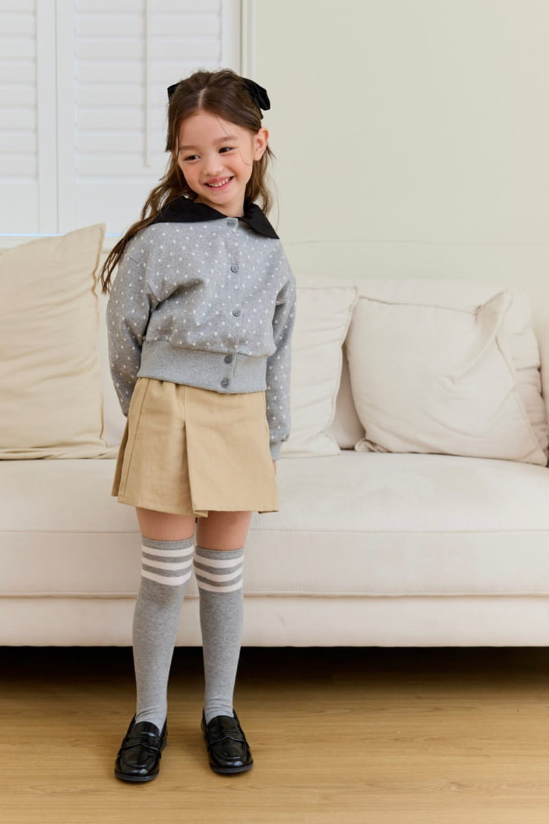 Dore Dore - Korean Children Fashion - #kidsstore - Mus Wrinkle Skirt Pants - 3