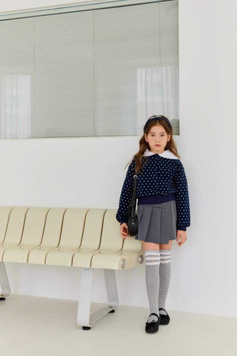 Dore Dore - Korean Children Fashion - #kidzfashiontrend - Pleats Unbal Skirt Pants - 3