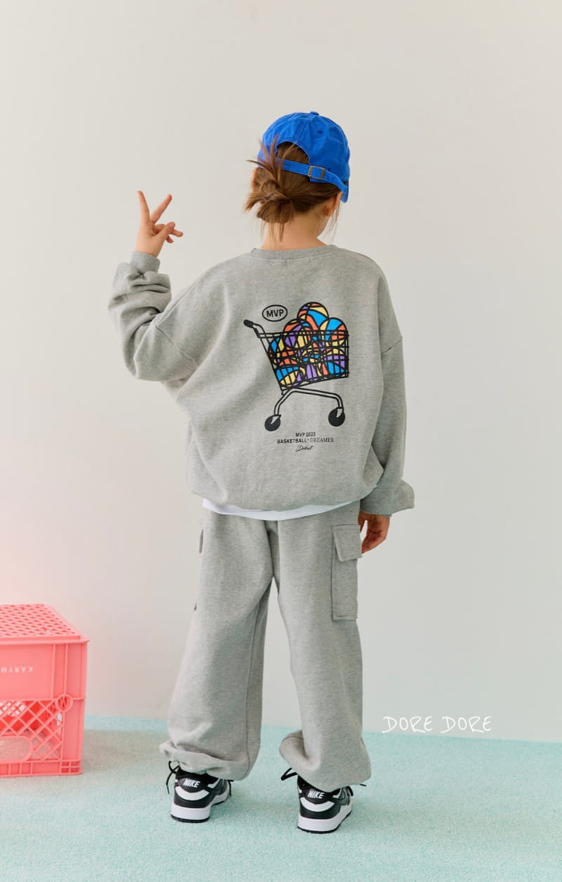 Dore Dore - Korean Children Fashion - #minifashionista - Basket Sweatshirt - 10