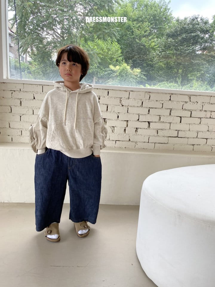 Dress Monster - Korean Children Fashion - #toddlerclothing - Wide Jeans - 10