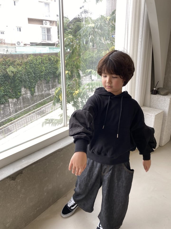 Dress Monster - Korean Junior Fashion - #childrensboutique - Pocket Hoody - 12