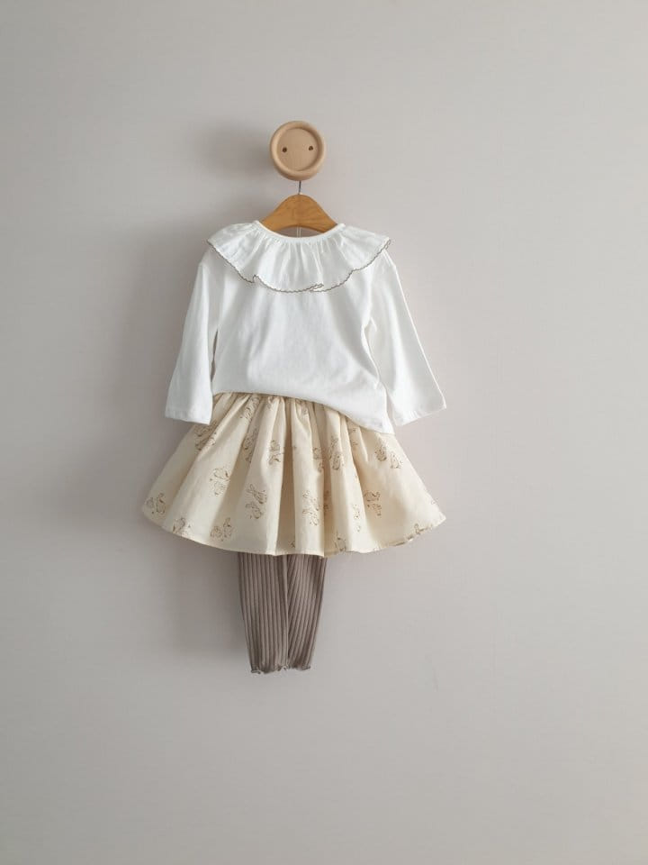 Eclair - Korean Children Fashion - #stylishchildhood - Ruffle Tee - 11