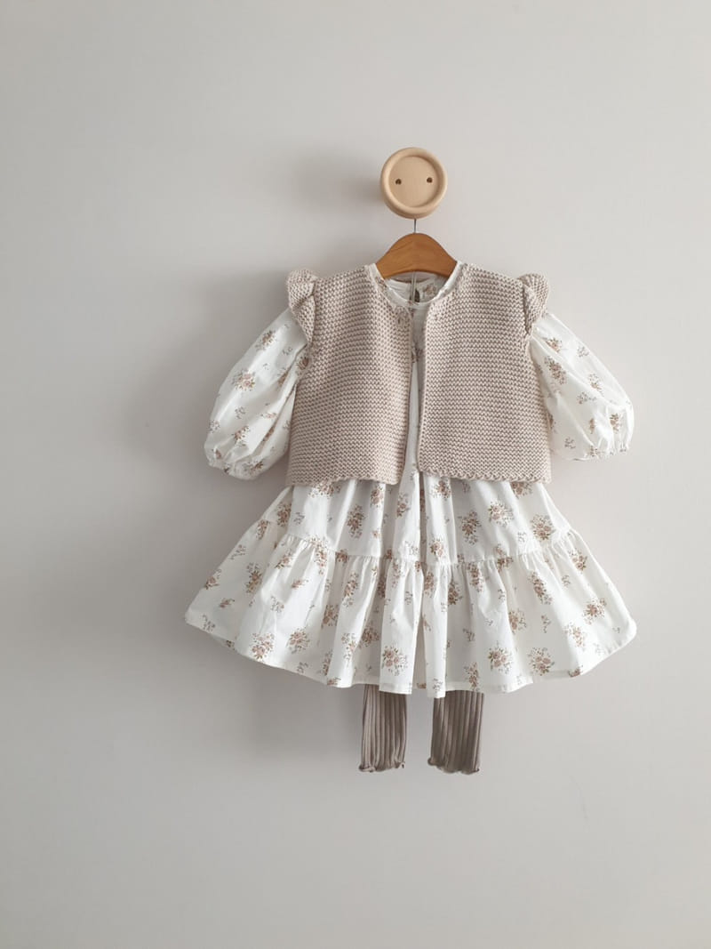 Eclair - Korean Children Fashion - #toddlerclothing - Rose One-piece - 5