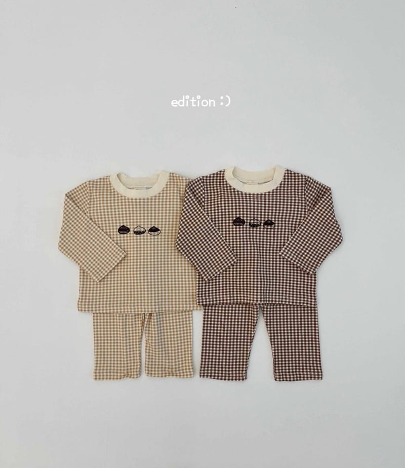 Edition - Korean Children Fashion - #prettylittlegirls - Bamtori Top Bottom Set - 3