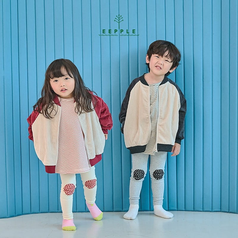 Eepple - Korean Children Fashion - #Kfashion4kids - Rabbit Patch Leggings - 12
