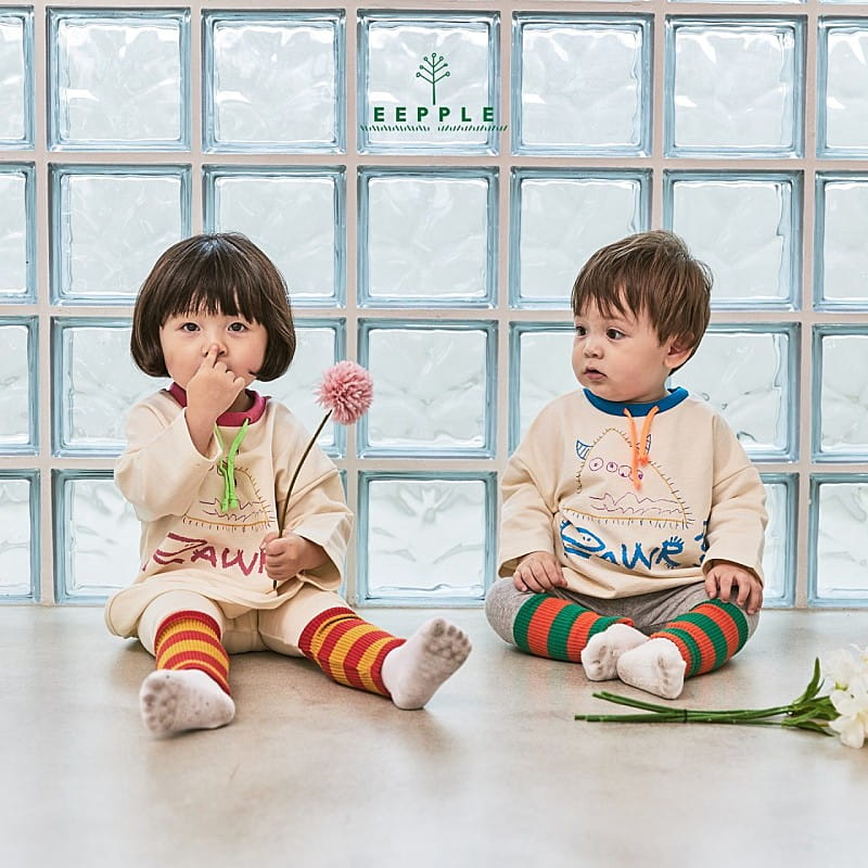 Eepple - Korean Children Fashion - #Kfashion4kids - Monster Tee